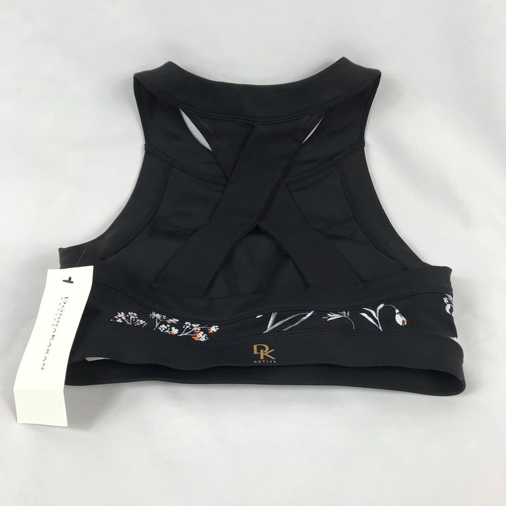 Women’s Donna Karan Active Floral Sports Bra NWT - Picture 8 of 8